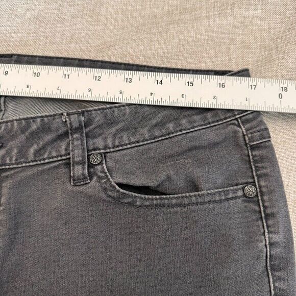 PrAna Black Jeans 12/31 Women Stretch Skinny Ankle Comfy Mid-Rise Jeans - Picture 10 of 14
